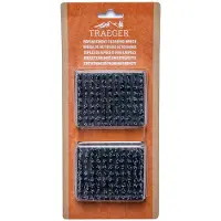Traeger Grills BAC599 Udskiftning BBQ Cleaning Brush Head (2 Pack) til Cleaning Brush Grill Accessory
