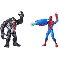 Spider-man Marvel vs Venom Battle Packs 6-tommer skala og Venom Action Figur 2-pack leget?j til b?rn i alderen 4 og op