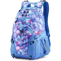 Alta High Sierra Loop-Backpack School Travel eller Work Bookbag med tablet-?rme skinne bl?/lapis en st?rrelse
