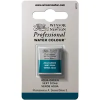 Winsor & Newton Professionel vandfarve Maling Half Pan Aqua Green