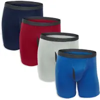 Fruit Of The Loom Frugt af v?ven herres premium coolzone bokser briefs diverse (4 pakke) x-stor
