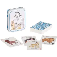 Ridley Ridleys spil: Dog Lovers Deck of Playing Cards - 54 Unik h?nd illustrerede hundespilningskort - inkluderer en holdbar opbevaringstin til let rejs