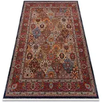Rugsx Tæppe KESHAN Pynt, ramme itämainen 7576/53511 terracotta 80x145 cm