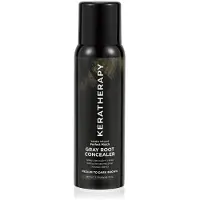 Keratherapy keratin infunderet perfekt match gr? rod concealer spray m?rkebrun 3 oz 118 ml - rodd?kning spray for at skjule gr? r?dder - keratinb