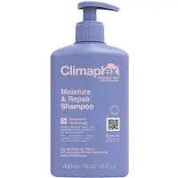 Climaplex Fugt og reparationshampoo - Ikke -fedtet og hurtigt absorberende formel - Fugtgivende og beroligende egenskaber - Indeholder detangling