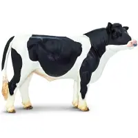 Safari Ltd. Holstein Tyrefigur - naturtro 5" modelfigur - P?dagogisk leget?j til drenge, piger og b?rn i alderen 1+