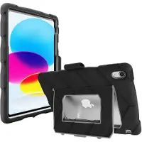 Gumdrop Cases Gumdrop Hideaway iPad -sag med Stand passer til Apple iPad 10. Gen - Robust Shockfabrosof p?lidelig og drop testet for b?rn K -12 Studerendes l?r