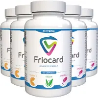Fyron Group B.V. Friocard - 300 kapsler (5-pak) - Schweizisk formel - 22 vitaminer & mineraler - Professionel størrelse