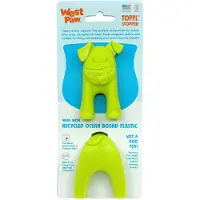 West Paw Toppl Stopper 2-Pack i Granny Smith - Designet til hundeberigelsestilbeh?r, der passer til alle Toppl Hundeleget?jsst?rrelser - G?r m?lt