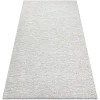 Rugsx Sisaltæppe SISAL fladvævet PATIO diamanter 3077 grå / beige 155x220 cm