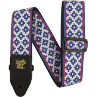 Ernie Ball Jacquard Guitar Strap Blue Crux (P05336)