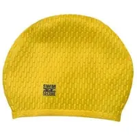 Swim Secure Silikone Bubble Swim Hat - Gul