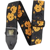 Ernie Ball Classic Jacquard Guitar/Bas Strap - Tangerine Rose