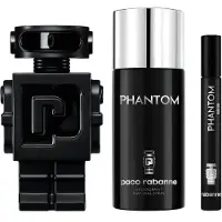 Paco Rabanne Phantom gaveæske parfumespray 100 ml + deospray 150 ml + mini 10 ml
