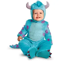 Disguise Disney Baby-Boysdisney Pixar Monsters University Sulley Classic Infant Costume Blue/Purple 6-12 m?neder