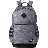 Adidas Classic 3-Stripe Holdbar Rygs?k Student Athletic Sport Laptop Bogtaske Jersey Onix Gr?/Sort/4.0 One Size