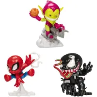 Hasbro Marvel Spider-Man Mighty-Verse Collection Series 1 Multipack 3 samleobjekter 2,5-tommer actionfigurer Super Hero Leget?j til 4-?rige b?rn og opef