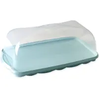 Nordic Ware Loaf Cake Keeper Blue 12.8 " L X 7.3 " W X 4.6 " H