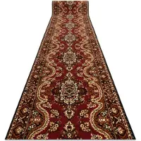 Rugsx Fortovet BCF WIOSNA rødbrun 120 cm 120x720 cm