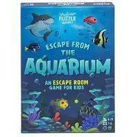 Professor puzzle Escape from the Aquarium: Samarbejdsbaseret Escape Room-strategispil for 1-6 spillere, Aldersgruppe 8-11 år, 60 minutters spilletid