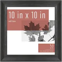 MCS Studio Gallery 2 Frame 10x10 Black Woodgrain