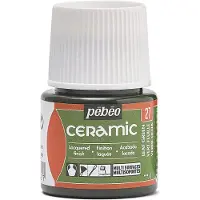 Pebeo 025-027 Keramisk emalje Effektmaling 45 ml flaske - bladgr?n