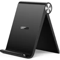 UGREEN mobiltelefon stand lille b?rbar sammenfoldelig kompatibel til iPhone -standholder til skrivebordsfly rejser kompatibel med iPhone 14 pro m