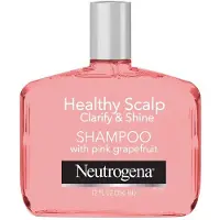Neutrogena Lyserød grapefrugt eksfolierende shampoo til fedtet hovedbund og hår – Renser og giver glans, sulfatfri, 355 ml