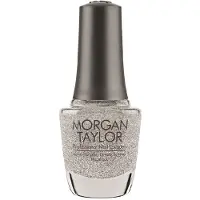 Morgan Taylor Nail Lacquer (Fame Game) Sparkle Nail Polish Finger Neglelak Langtidsholdbar neglelak Sparkle Nail Lacquer Finger Neglelakker 5 oun