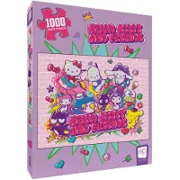 USAopoly Hello Kitty og Friends Tokyo Skate 1 000 Piece Jigsaw Puzzle | Samlerobjekter kunstv?rk med Hello Kitty Pochacco Keroppi & More | Officielt licen