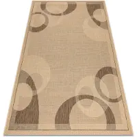 Rugsx Sisaltæppe SISAL FLOORLUX 20078 men / coffee 80x150 cm