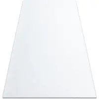 Rugsx Tæppe RUMBA 1950 enkelt farve klaret, hvid 120x200 cm