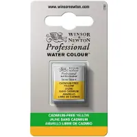 Winsor & Newton Professionel vandfarve Maling Halv Pan Cadmium-fri gul
