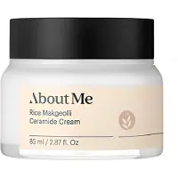 About Me Rice Wine (Makgeolli) Ceramide Cream - Intensiv fugtgivende creme til t?r f?lsom hud (85 ml)