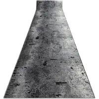 Rugsx Løber anti-skrid MARL Konkret, gummi grå 100 cm 100x300 cm