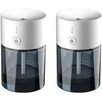 ISTOVO 2X Air Freshener USB Rechargeable Essential Oil Diffuser Room Fragrance Diffuser Cool Mist Humidifier Scent Machine,A