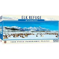 Masterpieces Elk Refuge Panoramic 1000 PC