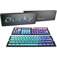 Studio Canal 108 Key ABS DOUBLE SHOT SA KEYCAP SET - Azure (Hardcap/Ducky)