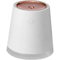 Melitt Humidifiers for Bedroom Portable Air Humidifier for Bedroom Travel Office White B