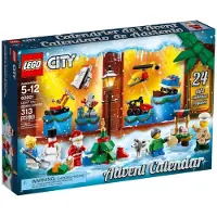 LEGO CITY Adventskalender 60201 Ny 2018 -udgave Minifigurer Lille bygning Leget?j Julet?llingskalender til b?rn (313 stykker)