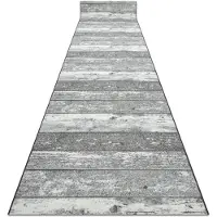 Rugsx Gummibelægning 120 cm DESKI grå 120x110 cm