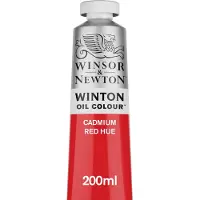Winsor & Newton Winton Oliefarve 200 ml (6,75-oz) Tube Cadmium Red Nuance