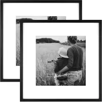 MCS East Village Frame sort 18 x 18 i matet til 12 x 12 i 2 pk