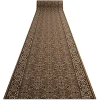 Rugsx Gummibelægning BIDJAR beige 67cm 67x1300 cm