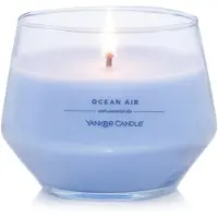 Yankee candle Studio Medium Candle Ocean Air 10 Oz: Langvarig essentiel olie duftende soja voksblandingslys | 40-65 timers forbr?ndingstid