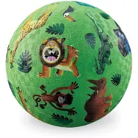 Crocodile Creek Rubber Playground Ball-skibe oppustet PVC-fri holdbart design til indend?rs udend?rs spil og aktiv sportsgrene i b?rn 3 ?r og op