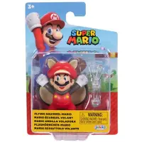Nintendo - Super Mario Bros - 2,5 " Artikulerad figur - Mario Squirrel Flying Figures