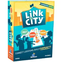 Blue Orange Link City Board Game - Familie- eller voksen Cooperative Party City Building Game for 2 til 6 spillere af Games. Anbefalet til 8 ?r o