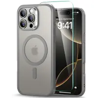ESR til iPhone 16 Pro-sag (4 i 1) Sæt gennemskinnelig mat-sag med skærmbeskytter kompatibel med MagSafe Military-Grade Protection Classic Series