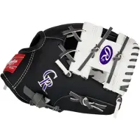 Rawlings MLB Team Logo Youth Glove Series Colorado Rockies 10"